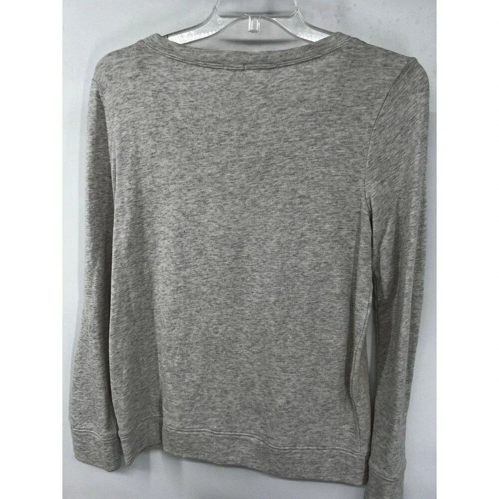 J.Crew Women's  sequin Sweatshirt size medium party fun top shirt Jcrew
